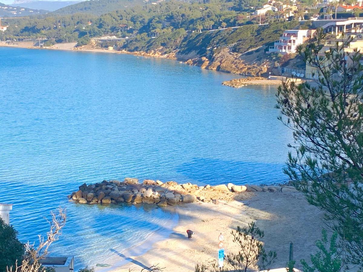 La Plage A 5 Minutes A Pied, Calme Et Verdure Санарі-сюр-Мер Екстер'єр фото